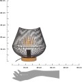 Drátěná stolní lampa Jena 28 cm černá