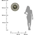 Nástěnné hodiny Stella 57 cm hnědé