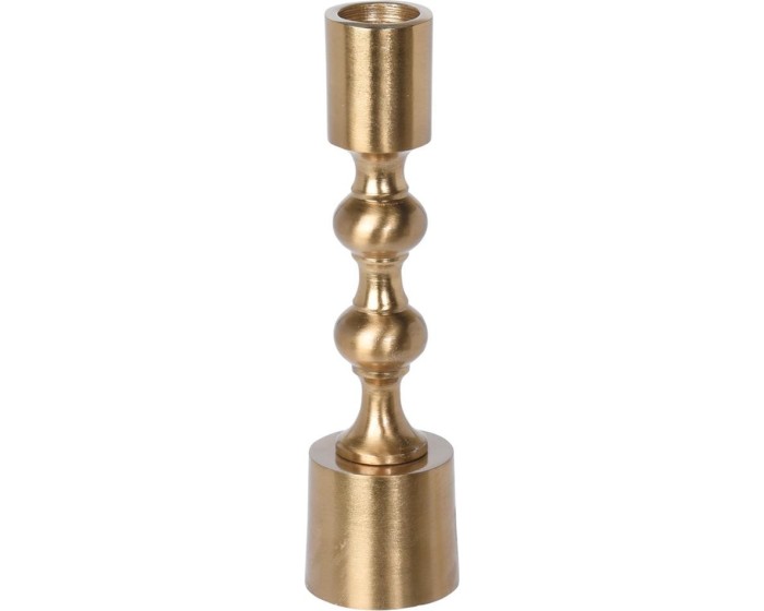 Svícen Dina 16 cm zlatý