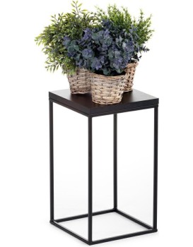 Květinový stojan CHARR I 40 cm černý