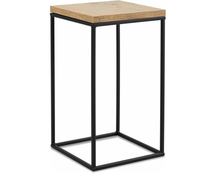 Stojan na květiny Basic Loft 40 cm černý
