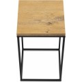 Stojan na květiny Basic Loft 40 cm černý