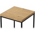 Stojan na květiny Basic Loft 40 cm černý