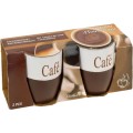 Set kávových hrnků Café time