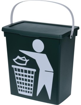 Odpadkový koš Bio 12L zelený