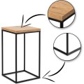 Stojan na květiny Basic Loft 40 cm černý