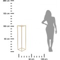 Stojan na květiny Glenn 100 cm zlatý