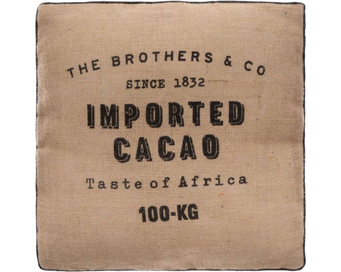 Jutový sedák Cacao