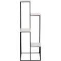 Květinový stojan LOFT 110 cm černý/bílý