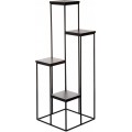 Květinový stojan LOFT 110 cm černý
