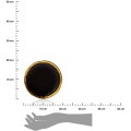 Keramický talíř Lissa 20 cm černý