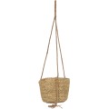 Závěsný květináč BOHO 20 cm béžový