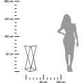 Stojan na květiny LEKOK 70 cm černý