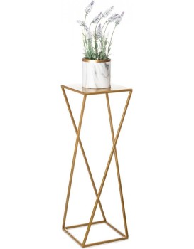 Květinový stojan Mik 70 cm zlatý