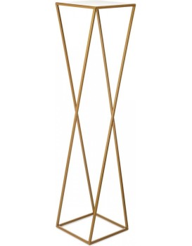 Květinový stojan Edo 100 cm zlatý