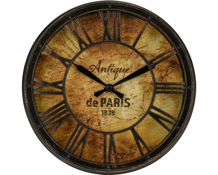 Nástěnné hodiny Antigue Paris 21 cm