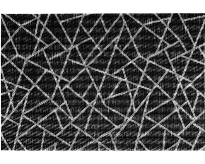 Podložka na stůl Craquele 45x30 cm černá