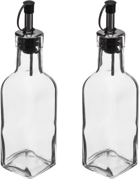 Sada 2 ks lahví na olej a ocet DUOPOUR 160 ml transparentní