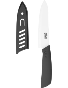 Kuchyňský nůž Zirco 27,5 cm černo-bílý