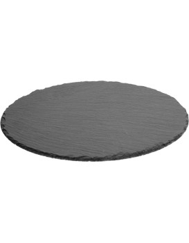 Břidlicový servírovací podnos OKI 22 cm šedý
