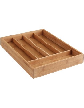 Bambusový organizér na příbory SORTES 25x34 cm hnědý 