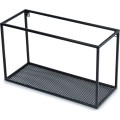 Závěsná police LOFT 50 cm černá