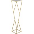 Stojan na květiny LOFT I zlatý 100 cm