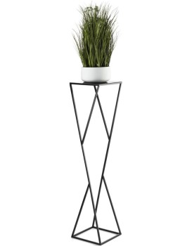 Stojan na květiny LOFT I černý 100 cm