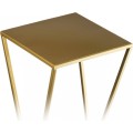 Stojan na květiny LOFT 23,5 cm zlatý