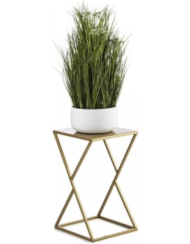 Stojan na květiny LOFT 23,5 cm zlatý