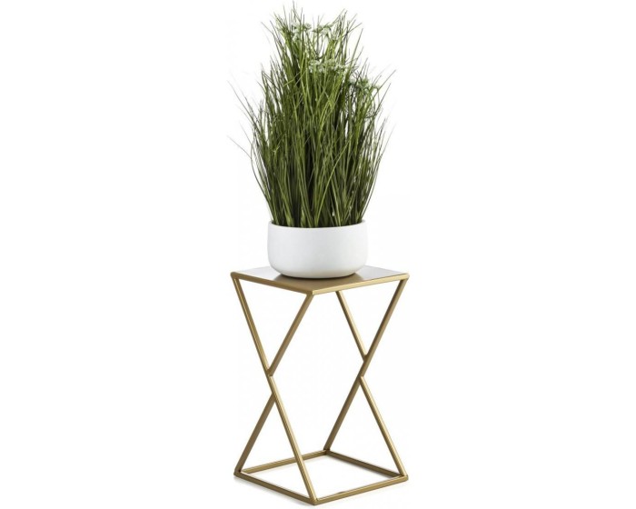 Stojan na květiny LOFT 23,5 cm zlatý