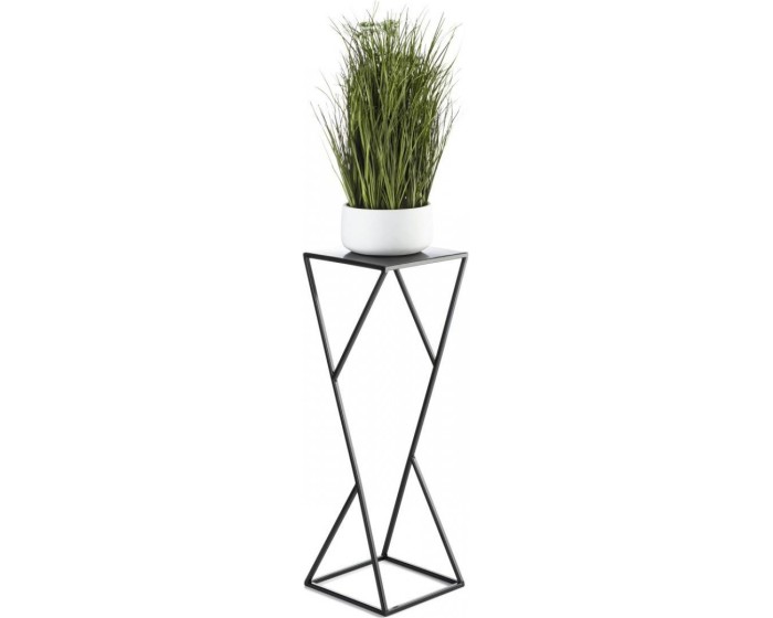Stojan na květiny LOFT I černý 70 cm