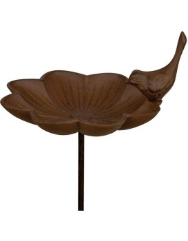 Stojací ptačí pítko BIRW III 91 cm hnědé