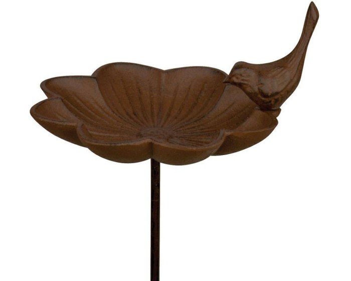 Stojací ptačí pítko BIRW III 91 cm hnědé