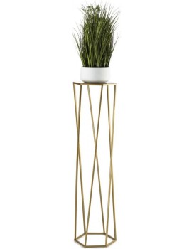 Stojan na květiny Loftstyle III 100 cm zlatý
