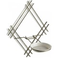 Nástěnný květinový stojan LOFT 31 cm zlatý