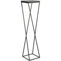 Květinový stojan LOFT I 100 cm černý
