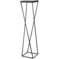 Květinový stojan LOFT I 100 cm černý