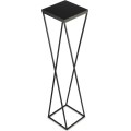 Květinový stojan LOFT I 100 cm černý