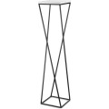 Květinový stojan LOFT I 100 cm černý/bílý
