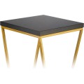 Květinový stojan LOFT III 40 cm zlatý/černý