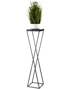 Květinový stojan LOFT II 100 cm černý