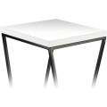 Květinový stojan LOFT II 40 cm černý/bílý