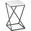 Květinový stojan LOFT II 40 cm černý/bílý