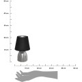 Noční lampa Chevet černá