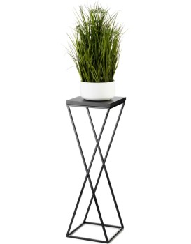 Květinový stojan LOFT 70 cm černý