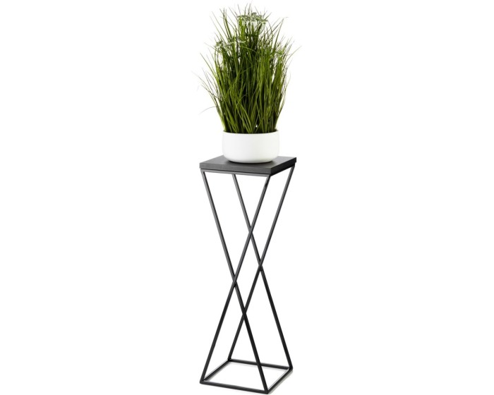 Květinový stojan LOFT 70 cm černý