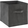 Úložný box Textilie 31x31 cm šedý