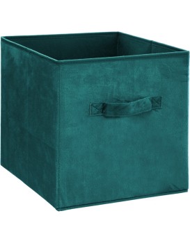 Úložný box Textilie 31x31 cm zelený