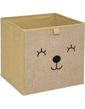 Dětský úložný box Animal hnědý
